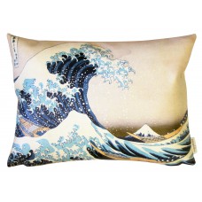 Sierkussen The Great Wave by Katsushika Hokusai